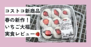 コストコのいちご大福